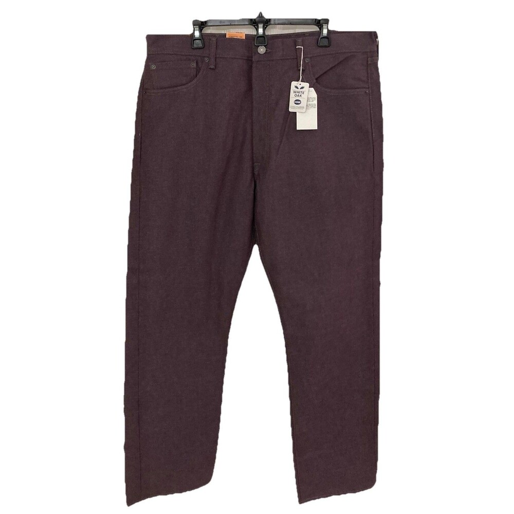 Men's Levi's 501 Jeans Shrink To Fit Cone Denim Button Fly Purple Size 38x32 NWT